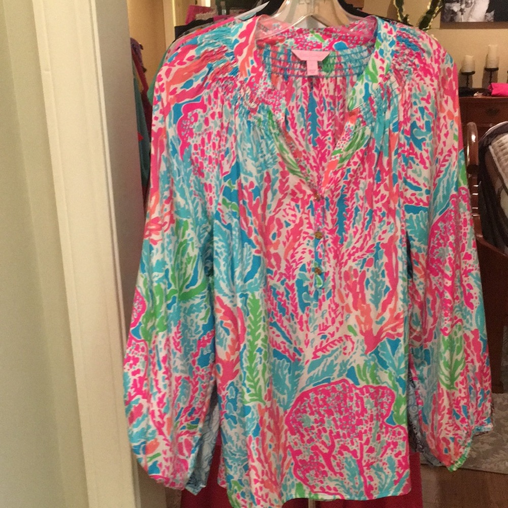 Lilly Pulitzer LARGE like new Elsa